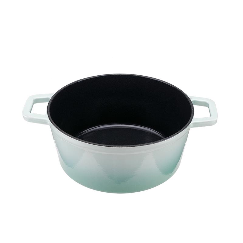 BGA2402-Breguet琅彩系列珐琅铸铁锅(孔雀绿) 800 (2).jpg
