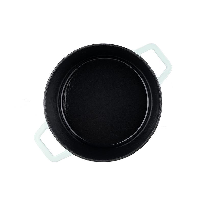 BGA2402-Breguet琅彩系列珐琅铸铁锅(孔雀绿) 800 (3).jpg